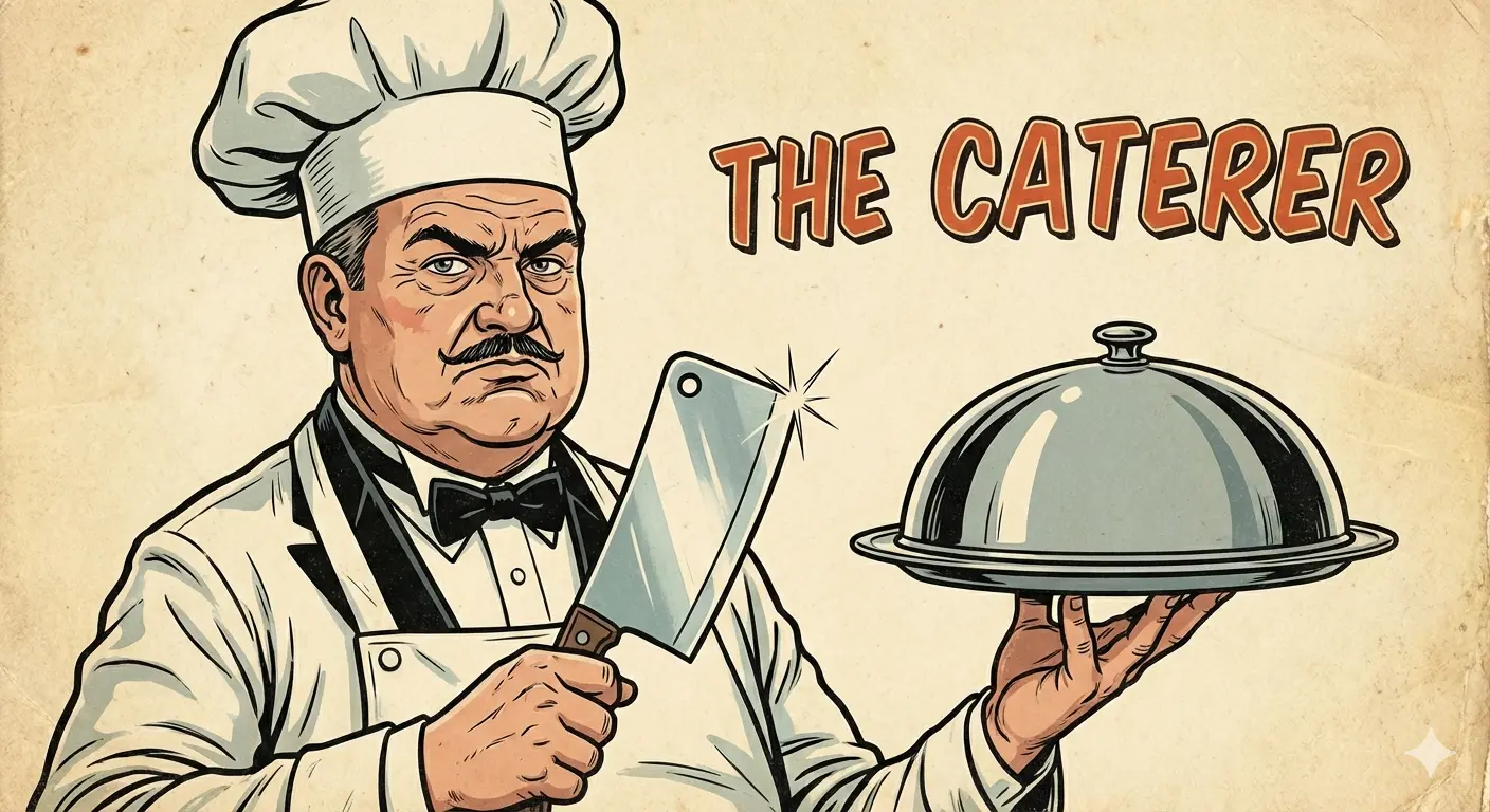 Infamous Wedding Killers 1950s Clue Themed Image Of: The Caterer