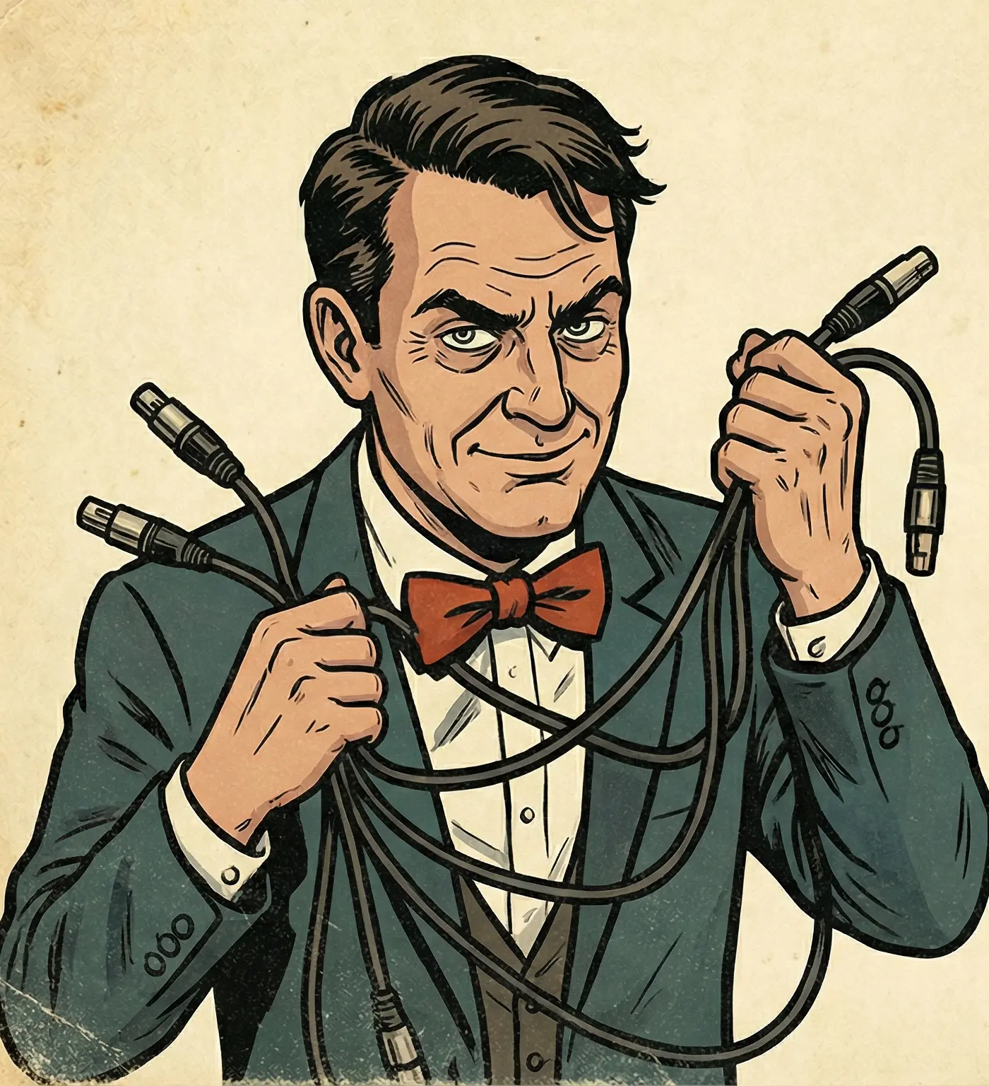 Infamous Wedding Killers 1950s Clue Themed Image Of: The DJ